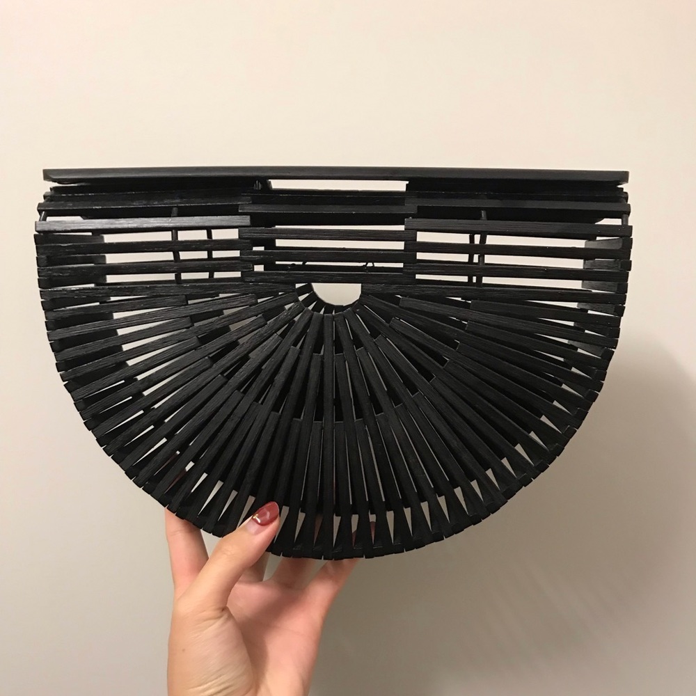 Cult Gaia Ark Bamboo handbag, Small